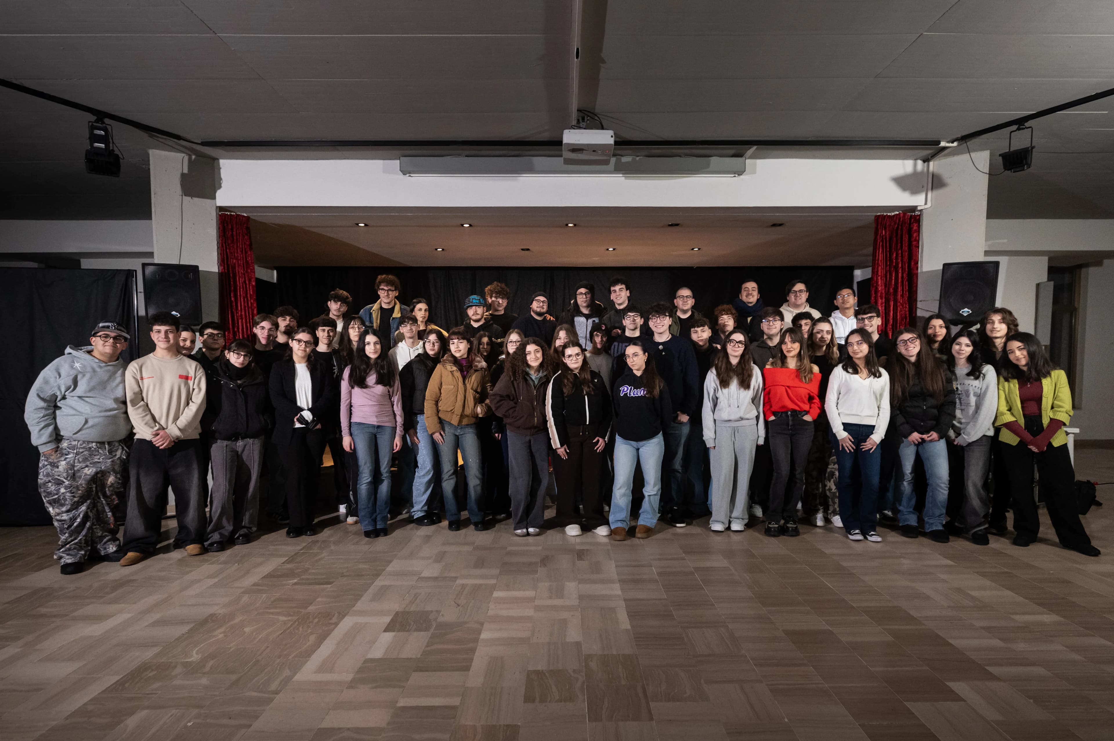 Foto di gruppo dei membri di HirpiniaFilmLab